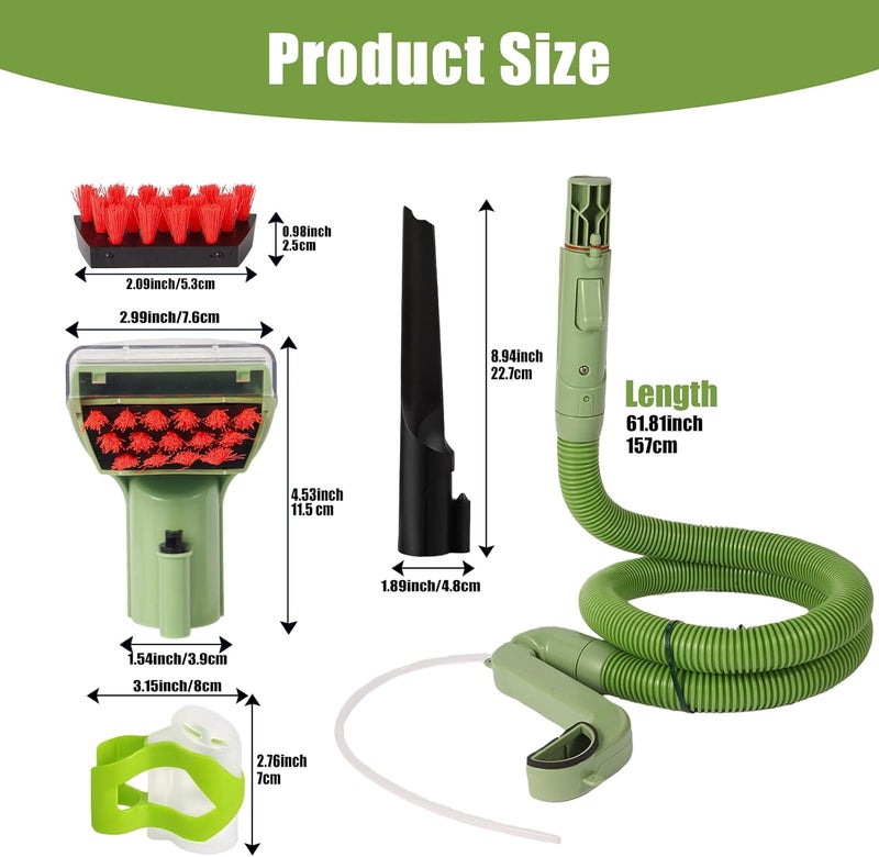 Sionlan Upgraded Little Green Machine Hose and Handle Replacement Parts for Bissell 1400B 1425 1400M 3353 3369 3in Cleaning Brush, Cleaning Tool, Gap Brush, Cleaning Hose Component Part Number 2037152 - Image 3